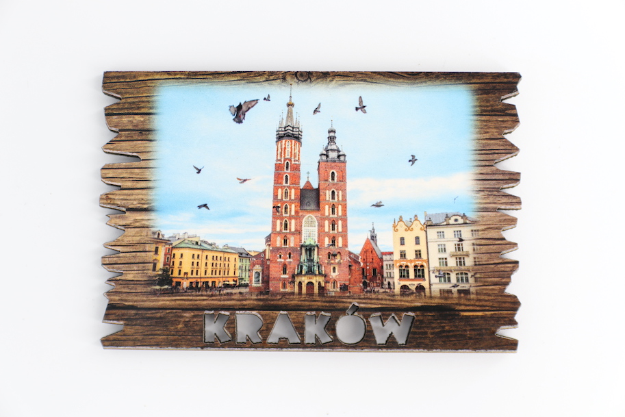 Magnesy pamiątkowe: Zabytki Krakowa - imagnes.pl