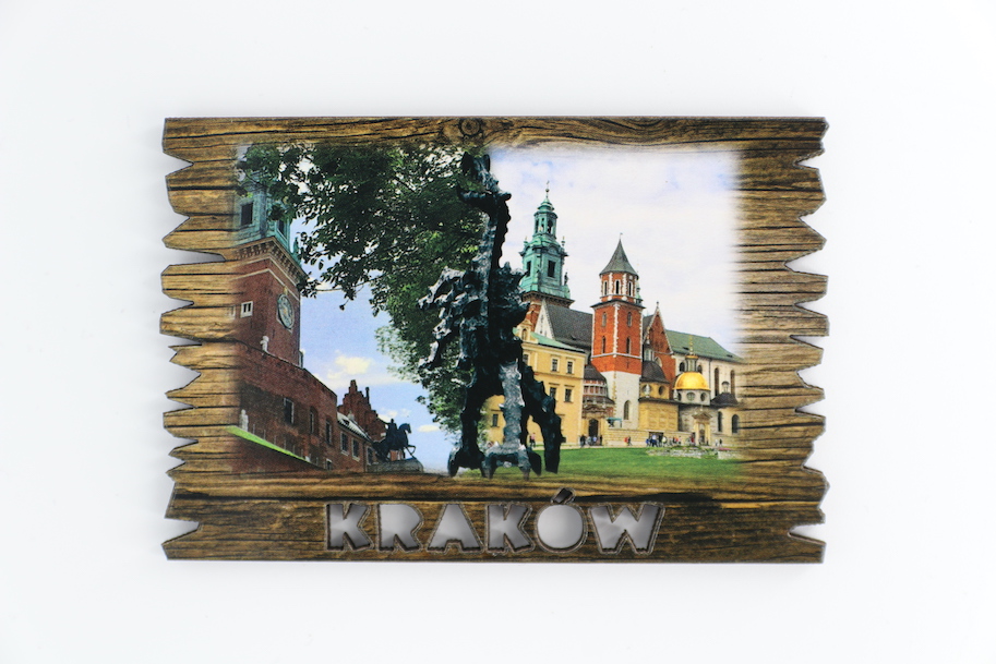 Magnesy pamiątkowe: Smok Wawelski w Krakowie - imagnes.pl