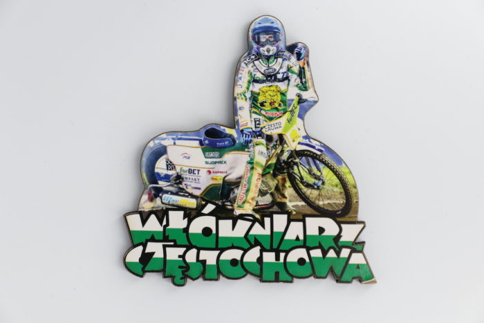 Magnesy pamiątkowe: Włókniarz Częstochowa Motocykl - imagnes.pl