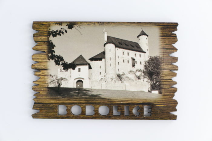 Magnesy pamiątkowe: Zamek duchów w Bobolicach - imagnes.pl