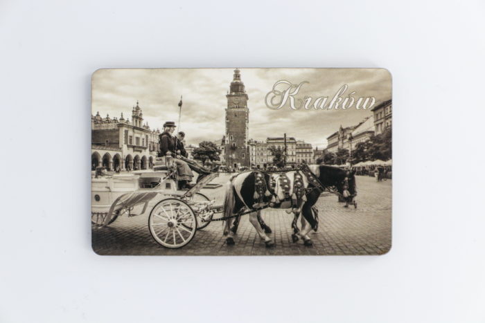 Magnesy pamiątkowe: Miasto Kraków Rynek - imagnes.pl