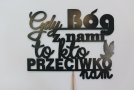 Napisy 3D - Gdy Bóg z nami, to kto przeciwko nam - imagnes.pl