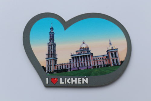 Magnesy pamiątkowe: I love Licheń 3 - imagnes.pl