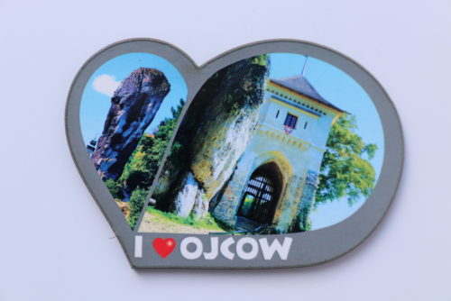 Magnesy pamiątkowe: I love Ojców: Maczuga - imagnes.pl