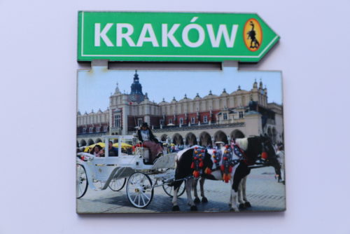 Magnesy pamiątkowe: I love Kraków Powóz konny - imagnes.pl