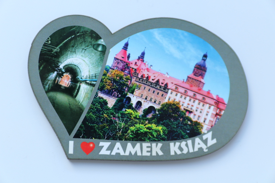 Magnesy pamiątkowe: Zamek Książ wersja 12 - imagnes.pl