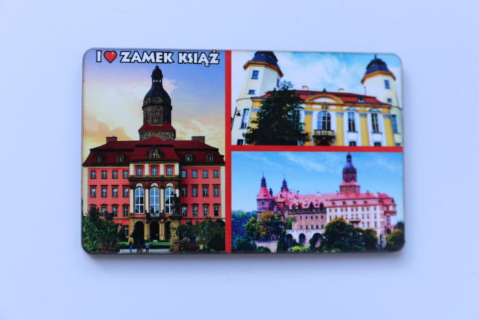 Magnesy pamiątkowe: Zamek Książ wersja 14 - imagnes.pl