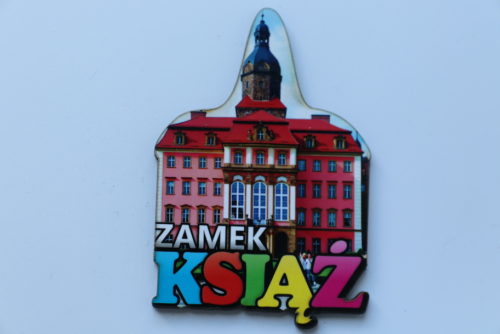 Magnesy pamiątkowe: Zamek Książ wersja 16 - imagnes.pl