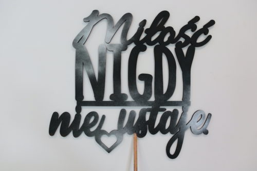 Napisy 3D - Miłość nigdy nie ustaje - imagnes.pl