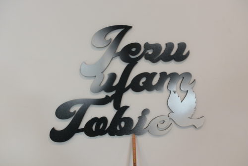 Napisy 3D - Jezu ufam Tobie - imagnes.pl