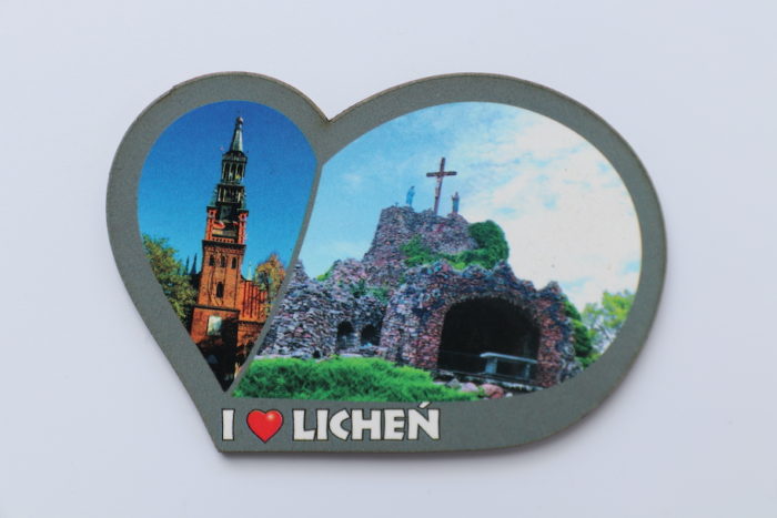 Magnesy pamiątkowe: I love Licheń 2 - imagnes.pl