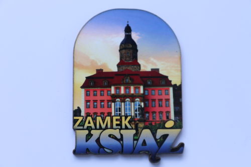 Magnesy pamiątkowe: Zamek Książ wersja 6 - imagnes.pl